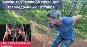 Беспокоят тазобедренные суставы и поясница? Поработайте со своим трохантером