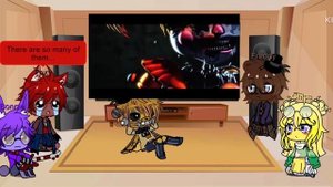 FNAF 1 Reacts to Labyrinth by CG5+ jonlanty cuz Yesh- | Èxõtìč Bùttêrš FÑÅF