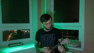 Как играть боем на укулеле? Ритм и бой.(бой шестерка)