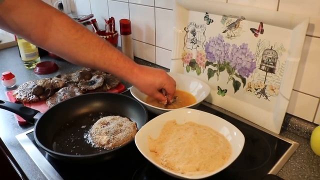 Грибы.Жарим Зонтики. смотреть онлайн