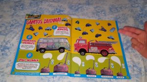 Cars Magazine With Lightning Ramone/Журнал тачки с машинкой Молния Рамон 2011 год 2 выпуск