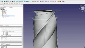 FreeCad Заточка сверла