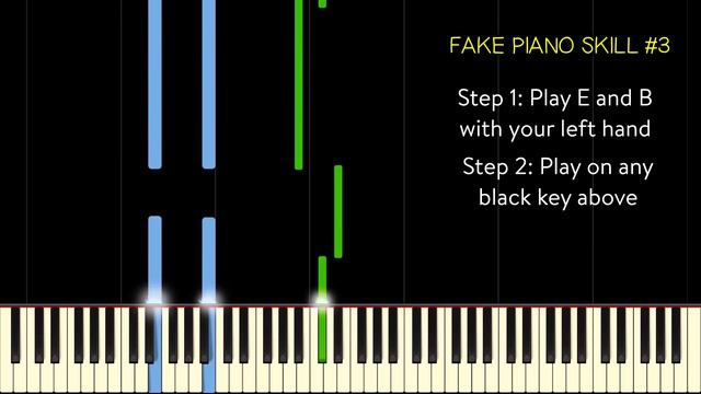 5 FAKE piano skills that make BEGINNERS sound like PROS смотреть онлайн