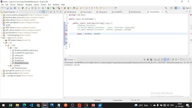 Naming Convention in java | camel Naming Convention | pascal naming convention