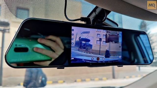 Dunobil Spiegel Spectrum Duo обзор. Двухканальный видеорегистратор зеркало смотреть онлайн