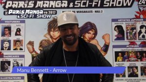 manu bennett à Paris Manga & SCI-FI Show 24