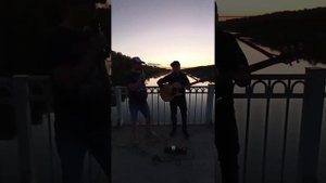 Мне бы в небо  - кавер на гитаре с лупером