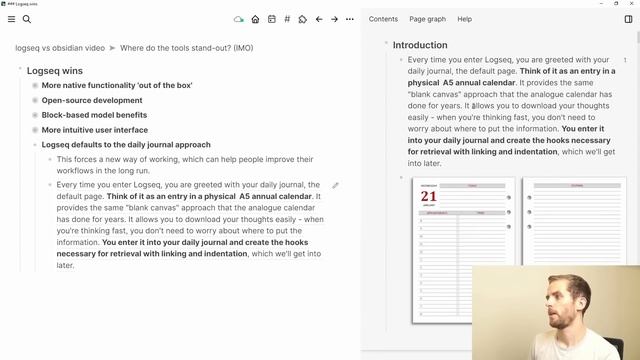 Logseq vs Obisidian | Which personal knowledge management app should I choose? смотреть онлайн