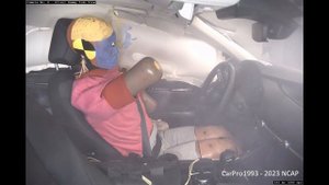 2023-2024 Mazda 3 Sedan / Hatchback NHTSA MDB Side Crash Test