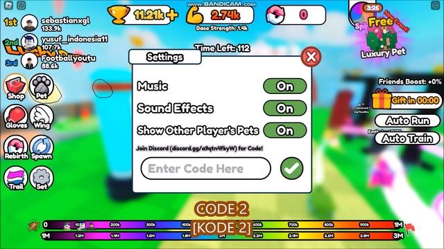 *ALL CODES WORK* Break Wall Speed Race ROBLOX | July 3, 2023 смотреть онлайн