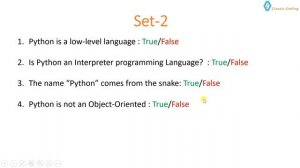 Python quiz| python practice question|PCEP question| python quiz set