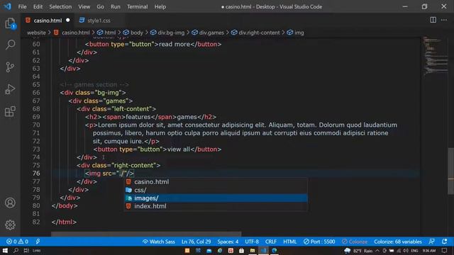 How To Create Website using Html & Css