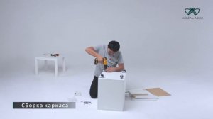 Тумба выкатная с тремя ящиками Болашак Мебель Азии