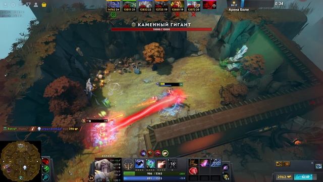 НОВЫЙ ГЕРОЙ AGHANIM через СИЛУ / WORLD OF DOTA / Дота 2 смотреть онлайн