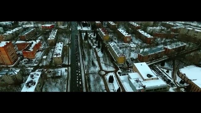 город Домодедово [аэросъемка] Domodedovo city [aerial survey] HD смотреть онлайн