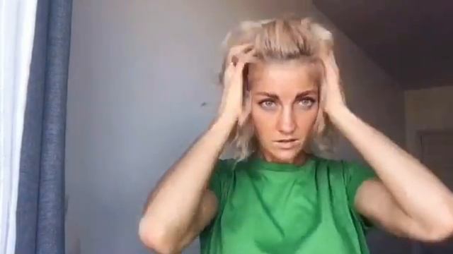 Прически для себя. Причёска луковка