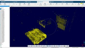 FARO SCENA 7 посадка облака в координаты