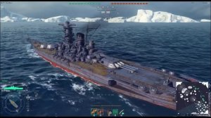 Обзор Линкора Ямато.Yamato Gameplay. [World of Warships]
