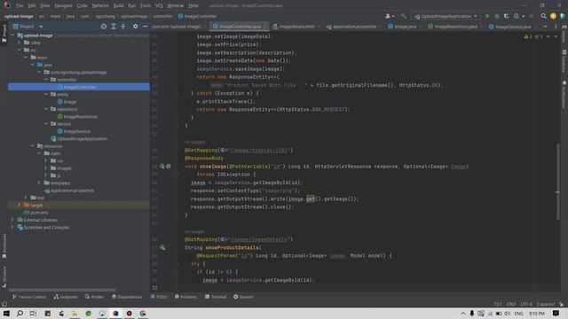How to upload File in Spring Boot, Thymeleaf, Ajax, Postgres смотреть онлайн