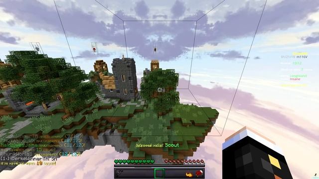 МОЙ НОВЫЙ СКИН ПУГАЕТ ВРАГОВ! ОНИ УБЕГАЮТ! / Майнкрафт Скай Варс Мини Игры! смотреть онлайн