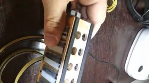 Меняем лайку  резонатора баяна