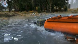 Spintires: MudRunner • Прохождение ➣ Карта Болото # 2. Везём топливо для заправки трактора К-700
