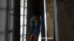 Установка двери 70 см в проём 90см.