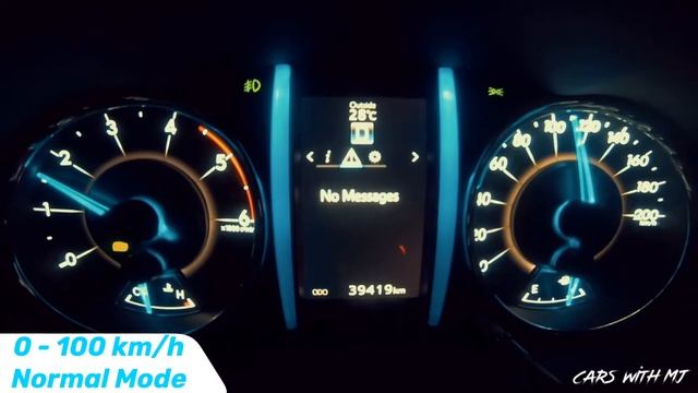 Toyota FORTUNER 2.8D 0 - 100km/h Acceleration смотреть онлайн