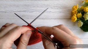 Митенки  спицами// Простые митенки спицами //Knitting needles