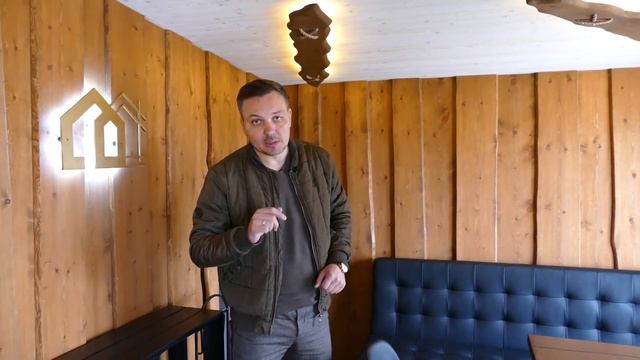 Двухмодульная каркасная баня серии Швеция с санузлом, душевой и комнатой отдыха
