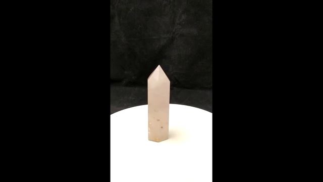 минерал Розовый кварц кристалл 3х2.5х10 см