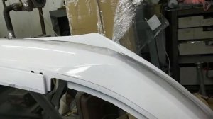 Что делать, если подорвало краску. Покраска переднего бампера, и всей правой стороны на Jetta 6.