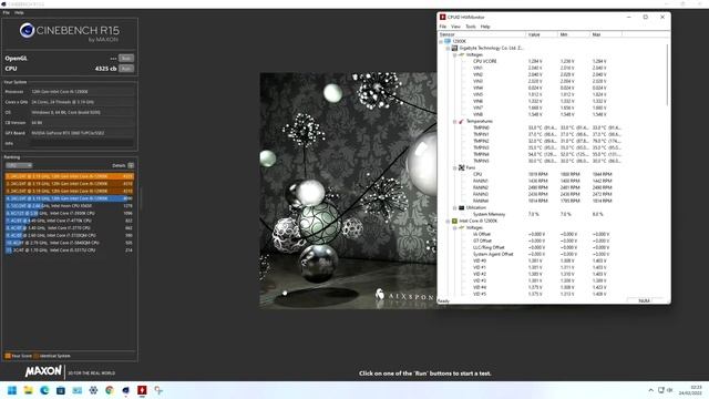 12900k cooler THERMALTAKE 360MM Benchmark - OC 5.1 P-CORES AND 4.0 E-CORES - *learning together смотреть онлайн