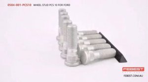 0584-001-PCS10 WHEEL STUD PCS 10 FOR FORD