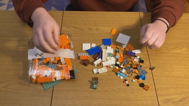 НОВИНКА LEGO Minecraft 2022 Лисья хижина.