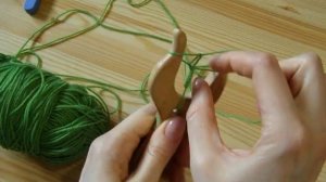 Плетение на вилочке