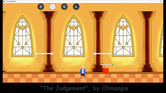 (Undertale) The Judgement: Sans vs Chara 2D fighting Game смотреть онлайн