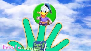 Super Why and Mickey Mouse Finger Family | Nursery Rhymes For Children