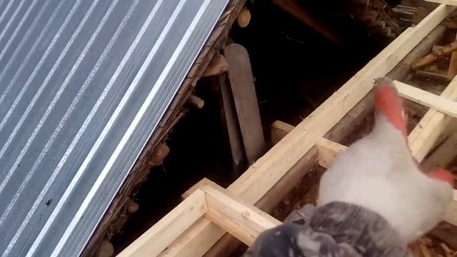 СТРОИТЕЛЬСТВО МАНСАРДНОГО ЭТАЖА !!!1ЧАСТЬ!!! смотреть онлайн