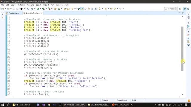 Java Collections - Array List | Java Tutorial Part 1 #015 смотреть онлайн
