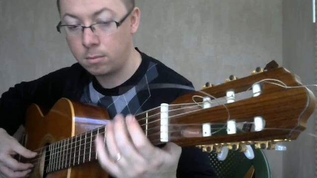 Ой, мороз, мороз на гитаре смотреть онлайн