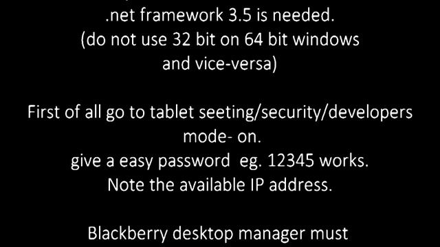 java error while installing android apps on blackberry playbook смотреть онлайн