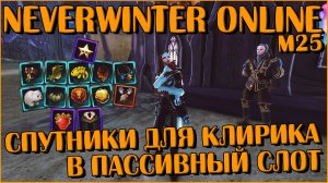 Какого Спутника Поставить Клирику в Пассив? | Neverwinter Online | M25