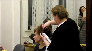 Мастер класс Виктории Рыбаковой по историческим причёскам 19 века.