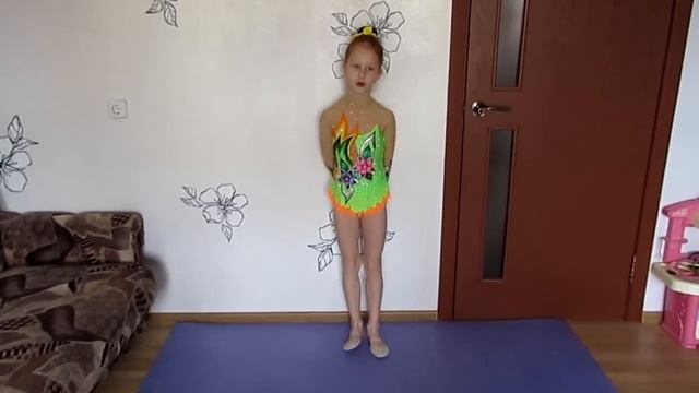 Затяжка. Обучение. Художественная гимнастика. смотреть онлайн