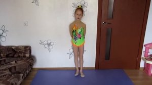 Затяжка. Обучение. Художественная гимнастика.