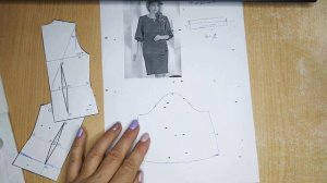 Моделирование платья из выкройки основы 2-ая часть