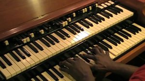 Hammond B3 Organ Video For Bishop Michael Capps Ph.D.