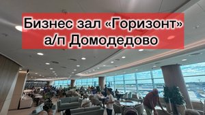 ГОРИЗОНТ-БИЗНЕС ЗАЛ аэропорта ДОМОДЕДОВО - обзор услуг