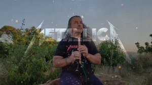 Nothing Else Matters кавер на блок флейте.